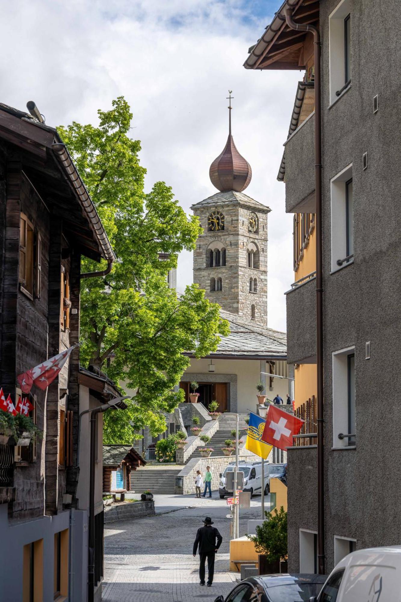 Ferienwohnung Morgengruss Sankt Niklaus Eksteriør bilde