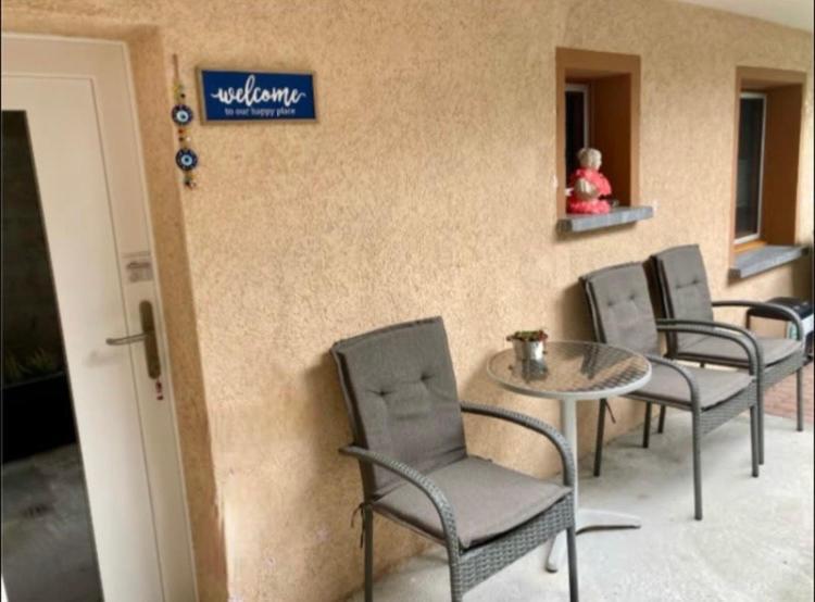 Ferienwohnung Morgengruss Sankt Niklaus Eksteriør bilde